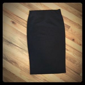 Stretchy, High-Waisted Pencil Skirt